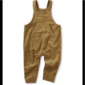 Baby boy Tea Collection corduroy overalls